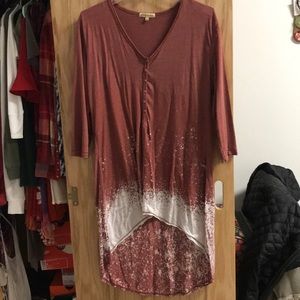 High Low Ombre Tunic